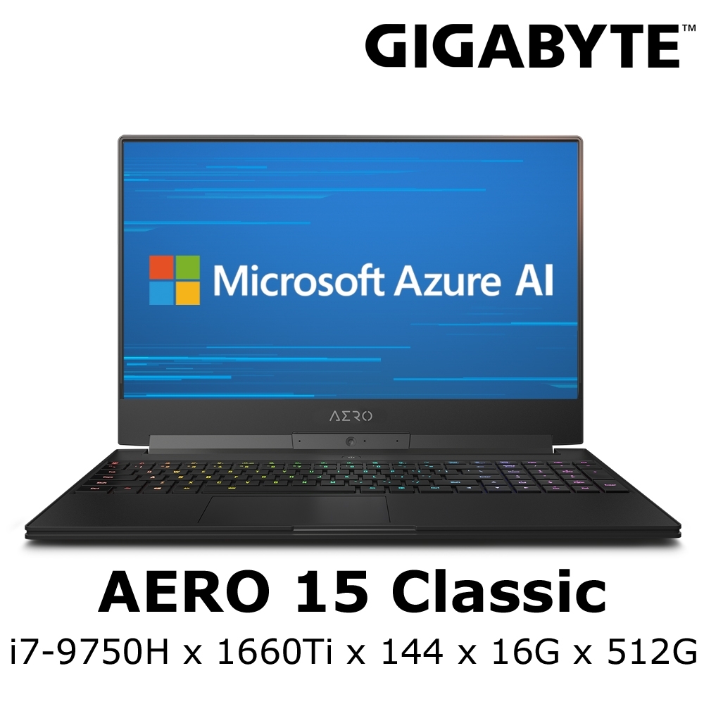 AERO 15 Classic 電競筆電 i7-9750H / GTX1660Ti 6G電競筆電