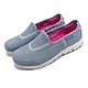 Skechers 健走鞋 Go Walk Classic-Classic Point 女鞋 淺藍 單寧 娃娃鞋 緩震 124470LTDN product thumbnail 1