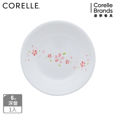 【美國康寧】CORELLE 櫻之舞-6吋深盤