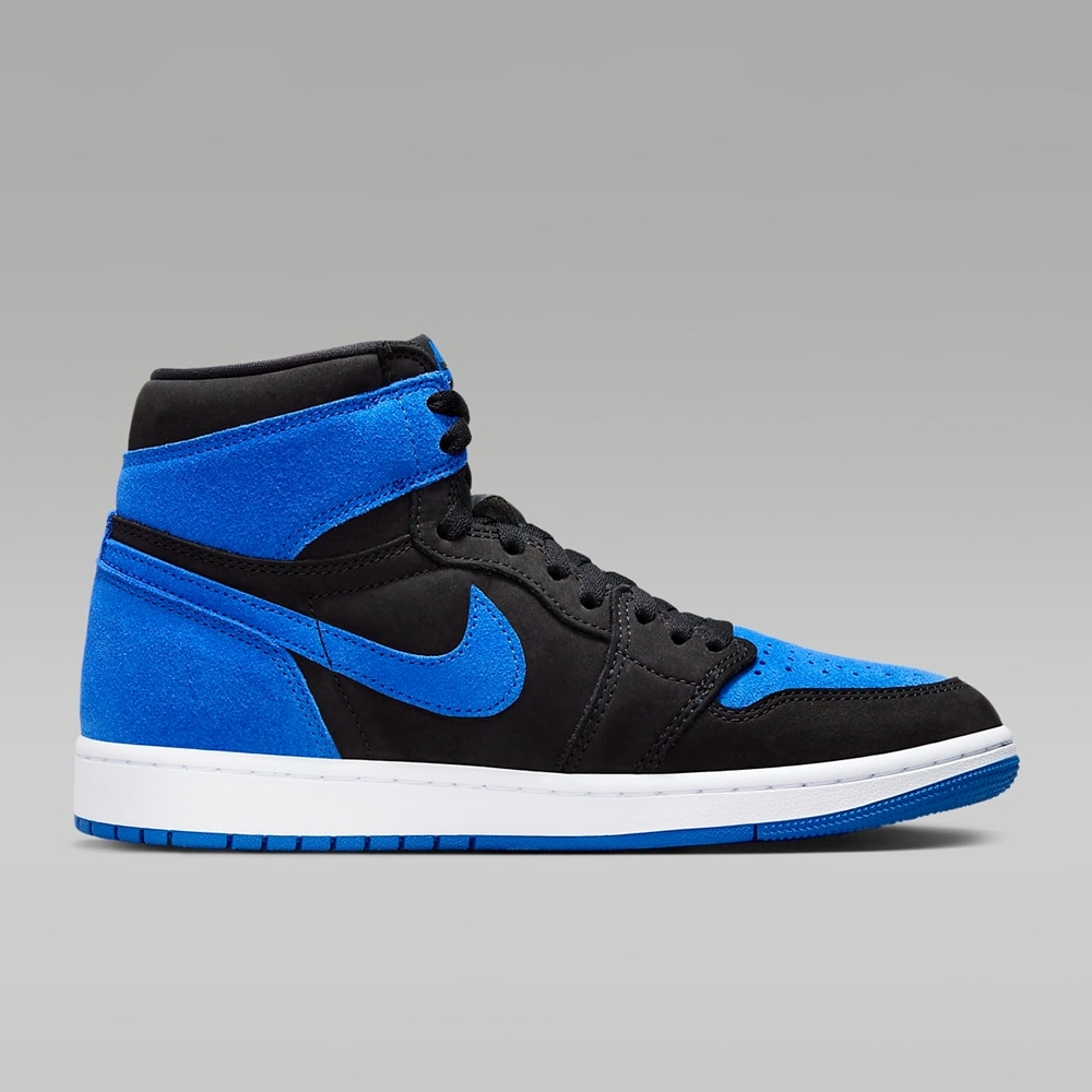 NIKE AIR JORDAN 1 RETRO HIGH OG 男運動籃球鞋-藍黑白-DZ5485042