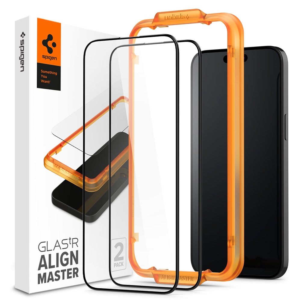 SGP / Spigen iPhone 15 /Plus/Pro/Pro Max_Glas.tR AlignMaster-玻璃保護貼