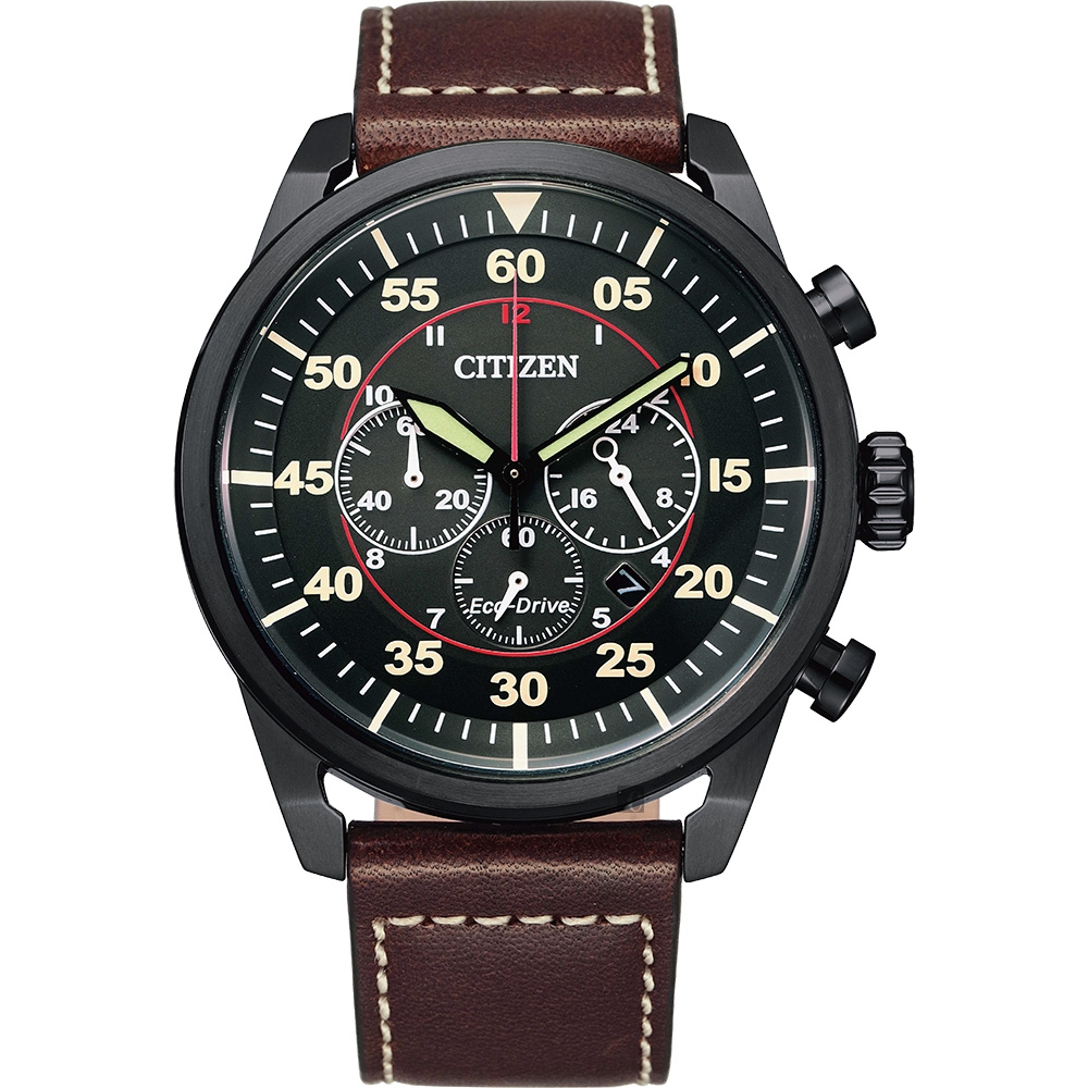 CITIZEN 星辰 光動能計時手錶-44mm CA4218-14E