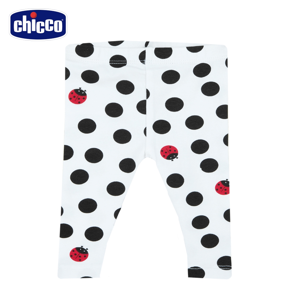 chicco-波點瓢蟲-波點內搭長褲