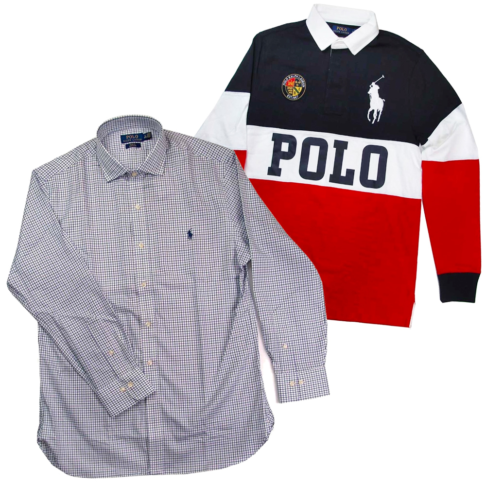 [時時樂]Ralph Lauren馬球Logo長袖Polo衫/帽T/牛津襯衫(多款)