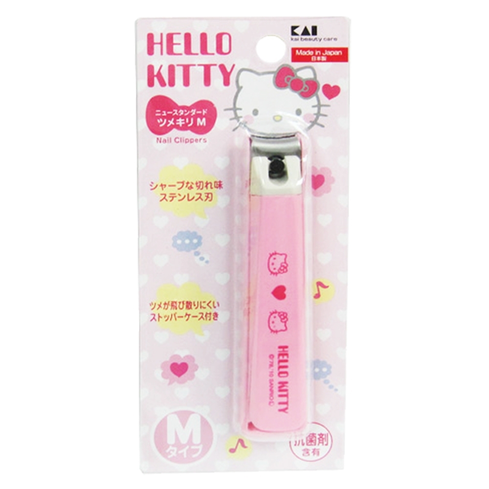日本KAI貝印Hello Kitty指甲刀-M×2入