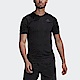 Adidas Rn Icn 3b T [HC0409] 男 短袖 上衣 T恤 運動 健身 休閒 吸濕 排汗 愛迪達 黑 product thumbnail 1