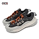 Nike 戶外鞋 ACG Mountain Fly 2 Low GTX 防水 煙灰 橘 機能 越野 男鞋 HF6245-002 product thumbnail 1