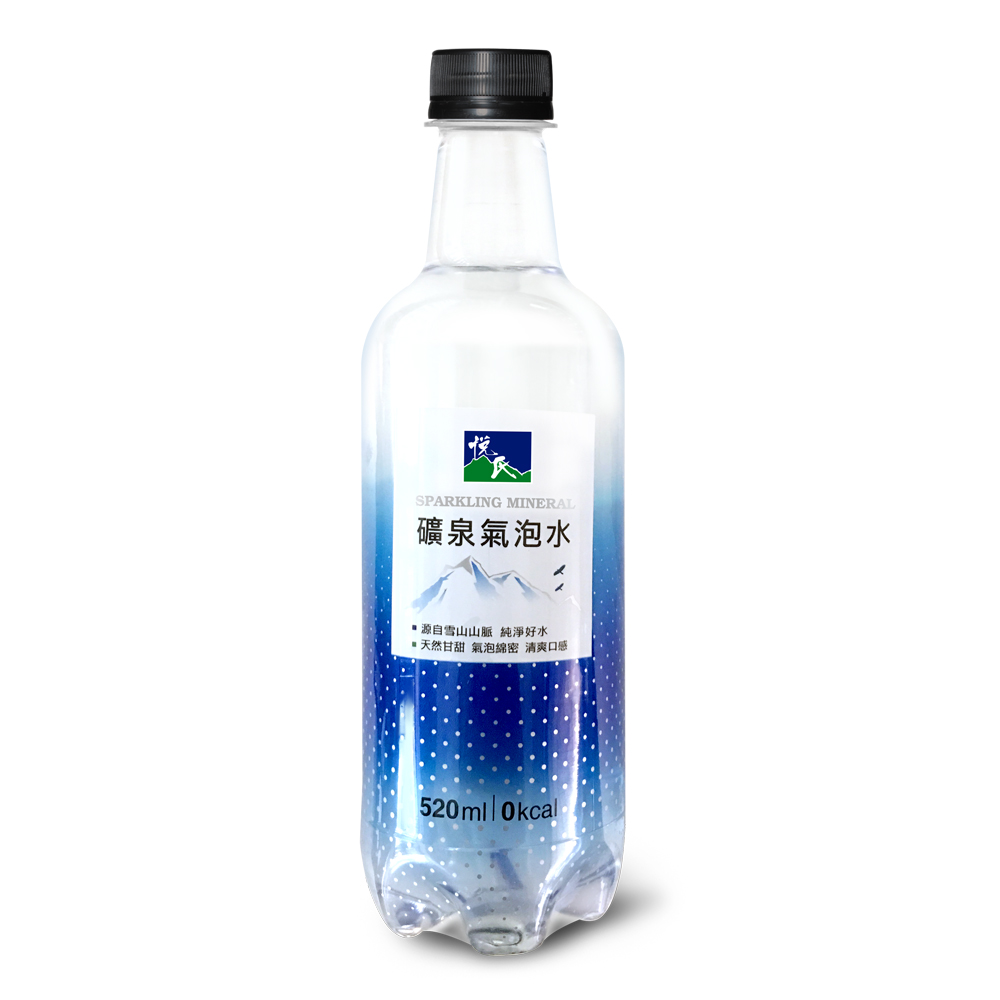 悅氏 礦泉氣泡水(520mlx24瓶)