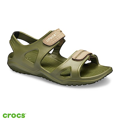 Crocs 卡駱馳 (男鞋) 激浪涉水涼鞋 203965-354