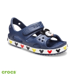 Crocs 趣味學院迪士尼米奇小涼鞋