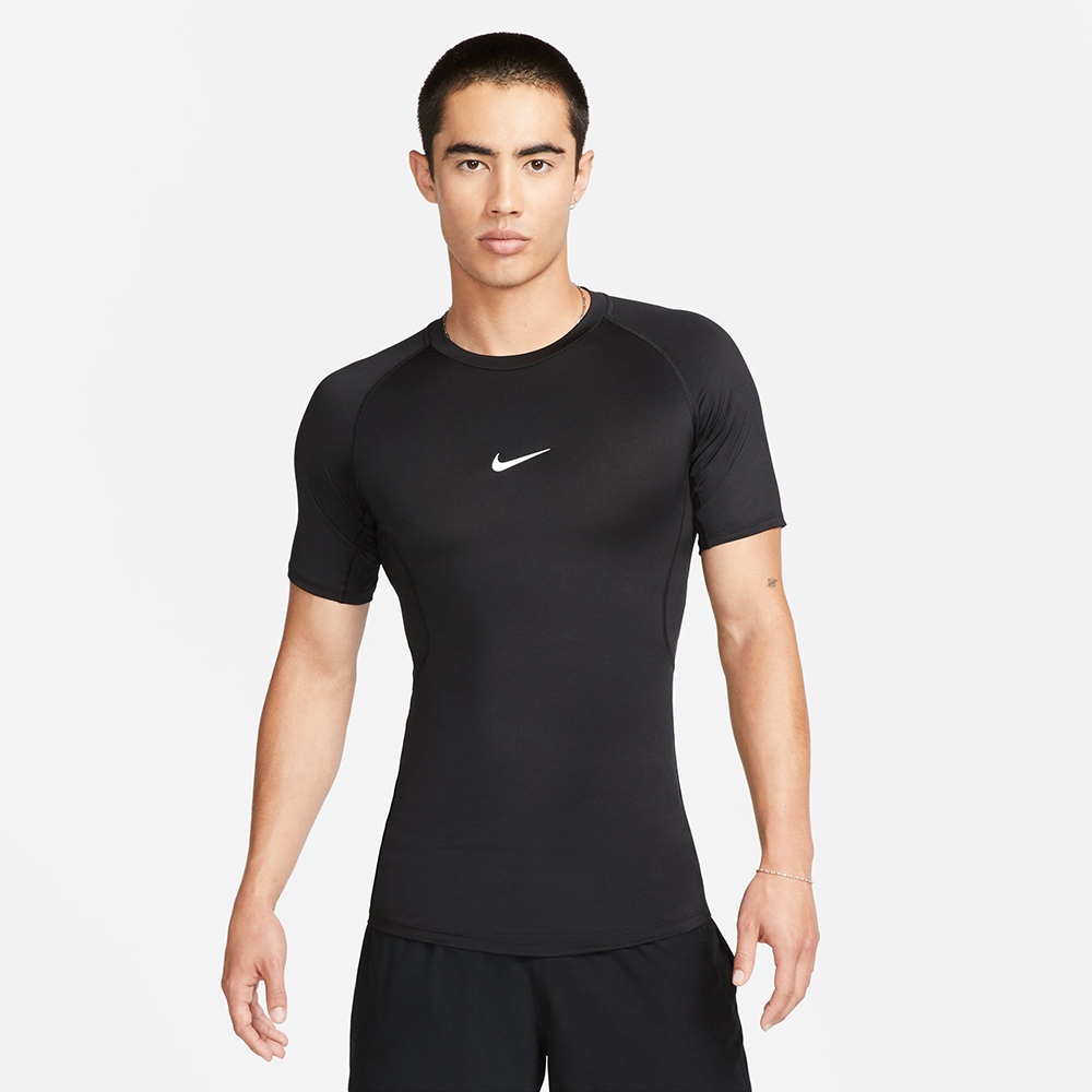 NIKE 上衣 男款 短袖上衣 運動 緊身 AS M NP DF TIGHT TOP SS 黑 FB7933-010(3S3263)