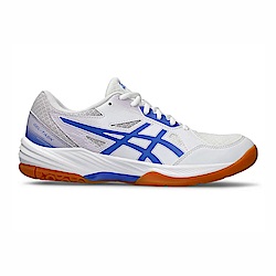 Asics GEL-Task 3 [1072A082-104] 女 排球鞋 運動 訓練 室內 緩震 支撐 透氣 白 藍