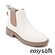 Easy Spirit-BANJO 羊皮低跟短套靴-白色 product thumbnail 1