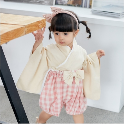 Baby童衣 寶寶造型服套裝 二件式日本和服套裝 12002