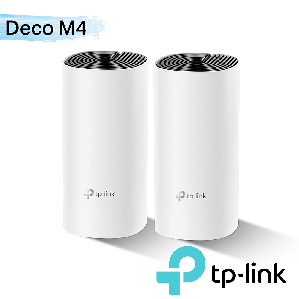 TP-Link Deco M4 Mesh無線網路wifi分享系統網狀路由器(2入)