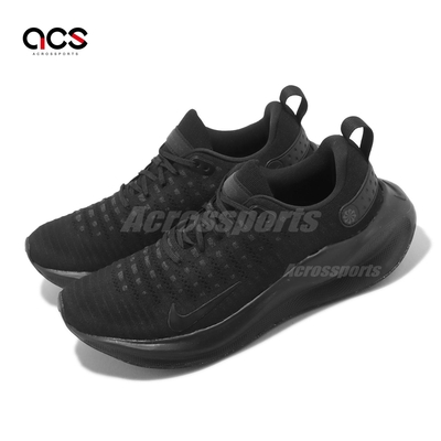 Nike 慢跑鞋 Reactx Infinity Run 4 黑 全黑 男鞋 運動鞋 緩震 環保材質 DR2665-004