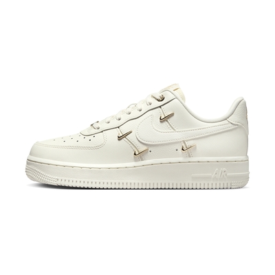 WMNS Air Force 1 07 LX 女鞋 白色 小金勾 四勾 泫雅同款 經典 休閒鞋 FV3654-111