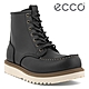 ECCO STAKER M 適酷英式經典高筒工裝靴 男鞋 黑色 product thumbnail 1