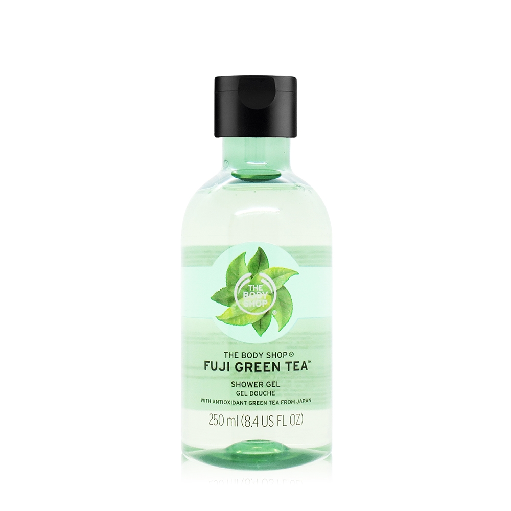 *THE BODY SHOP 富士山綠茶淨化沐浴膠250ml-國際航空版