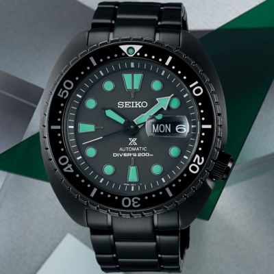 SEIKO精工 PROSPEX 黑潮夜視 海龜 機械腕錶 禮物 4R36-06Z0SD/SRPK43K1 (SK034)