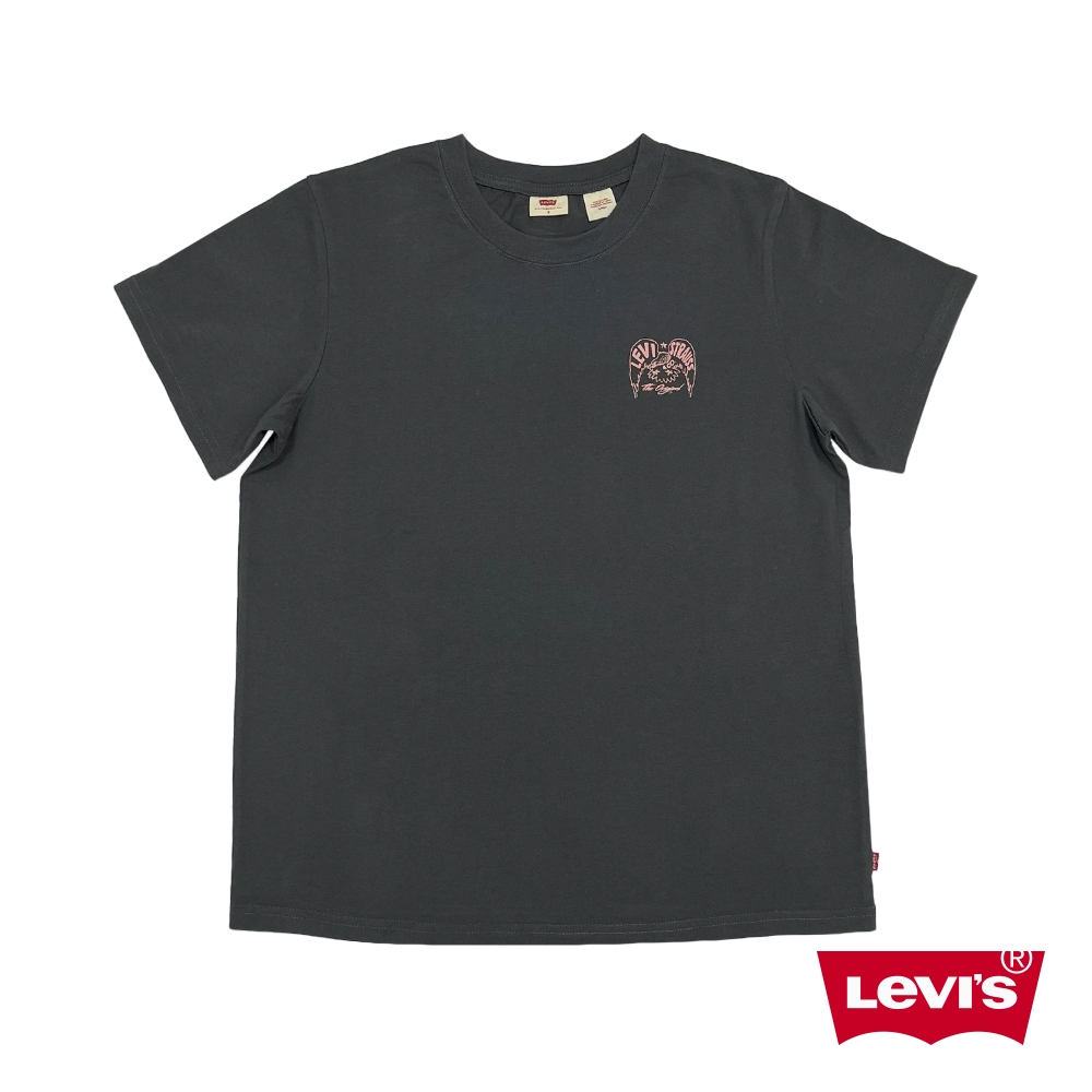 Levi's 女款 舒適版Vintage圖案短袖Tee恤