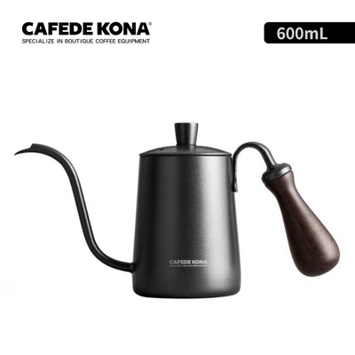 CAFEDE KONA 鶴嘴檀木柄手沖壺 600ml