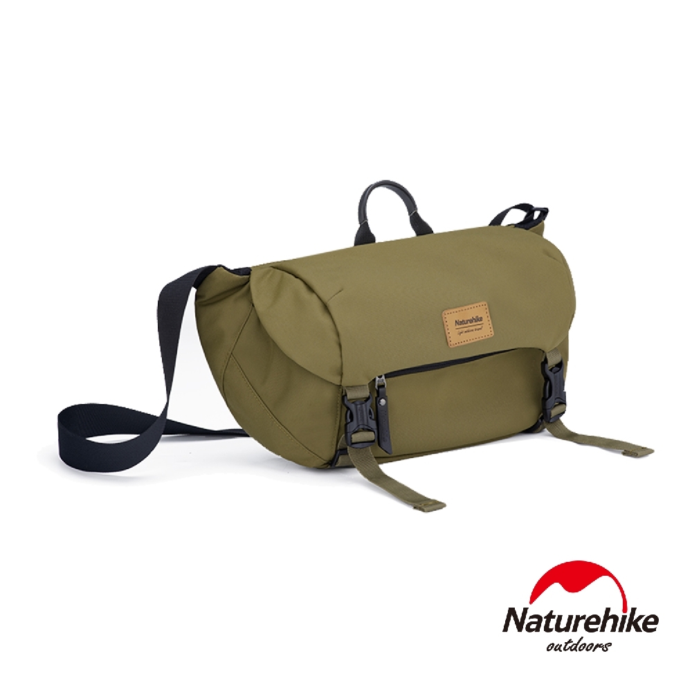 Naturehike Regen 5L休閒時尚戶外旅行防潑水單肩包 軍綠色