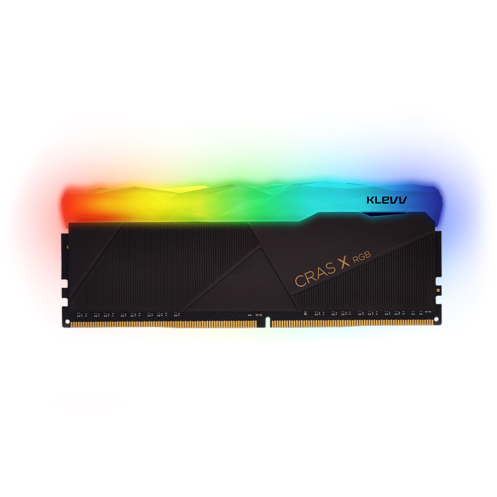 KLEVV 科賦 CRAS X RGB DDR4 3200 8Gx2 桌上型電競超頻記憶體
