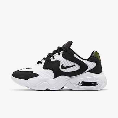 Nike W Air Max 2x [CK2947-100] 女鞋 運動 休閒 緩震 透氣 慢跑 老爹 厚底 穿搭 白黑