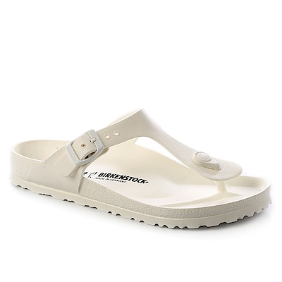 勃肯BIRKENSTOCK 128221。GIZEH吉薩 EVA夾腳拖鞋(白色)