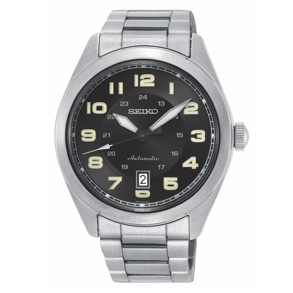 SEIKO 潮流時刻機械時尚腕錶SRPC85J1/4R35-02W0D