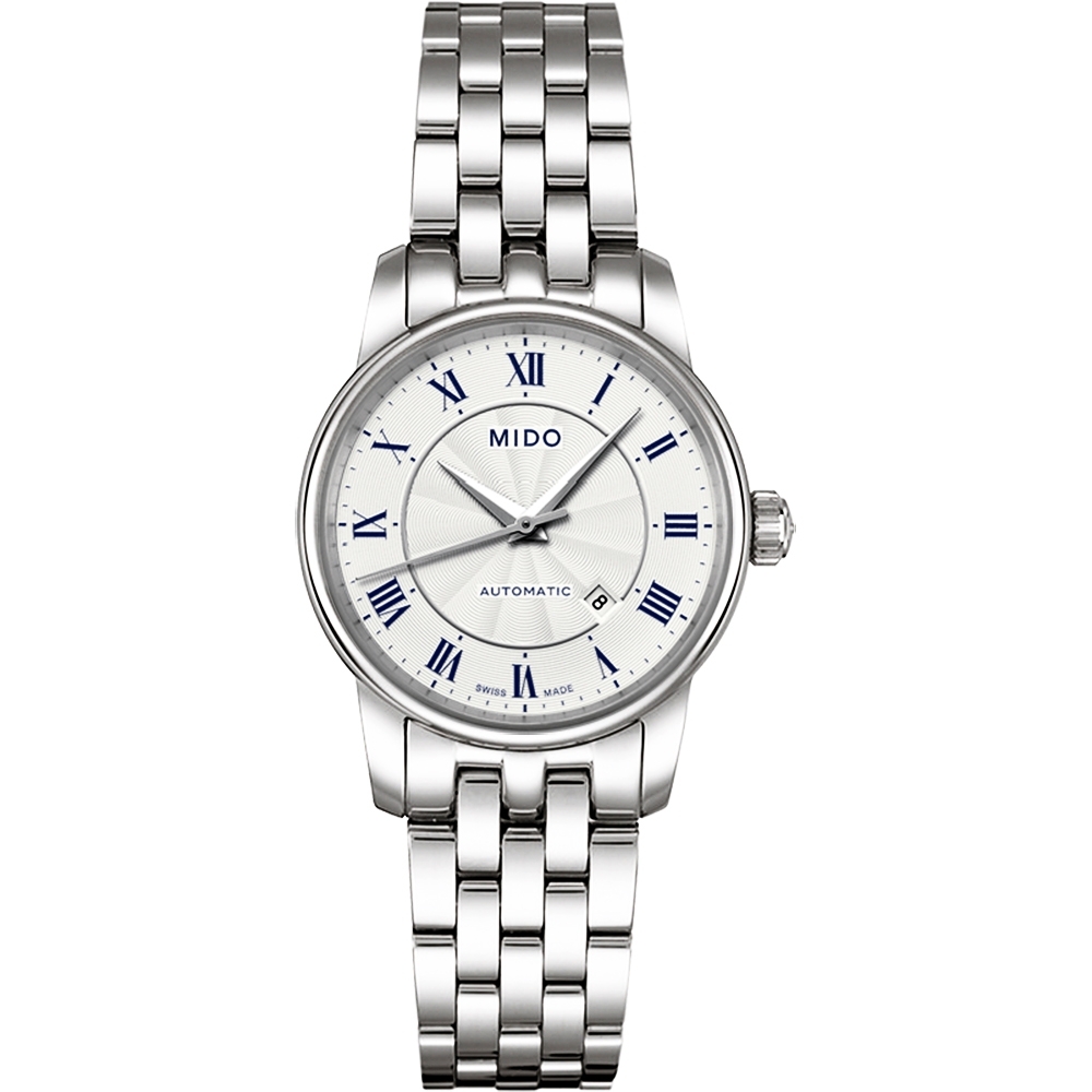 MIDO 美度 官方授權 Baroncelli II 羅馬假期機械女錶 迎春好禮-29mm M76004211