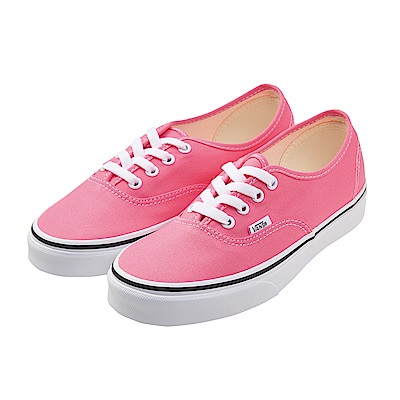 (女)VANS Authentic 經典素色休閒鞋*粉紅