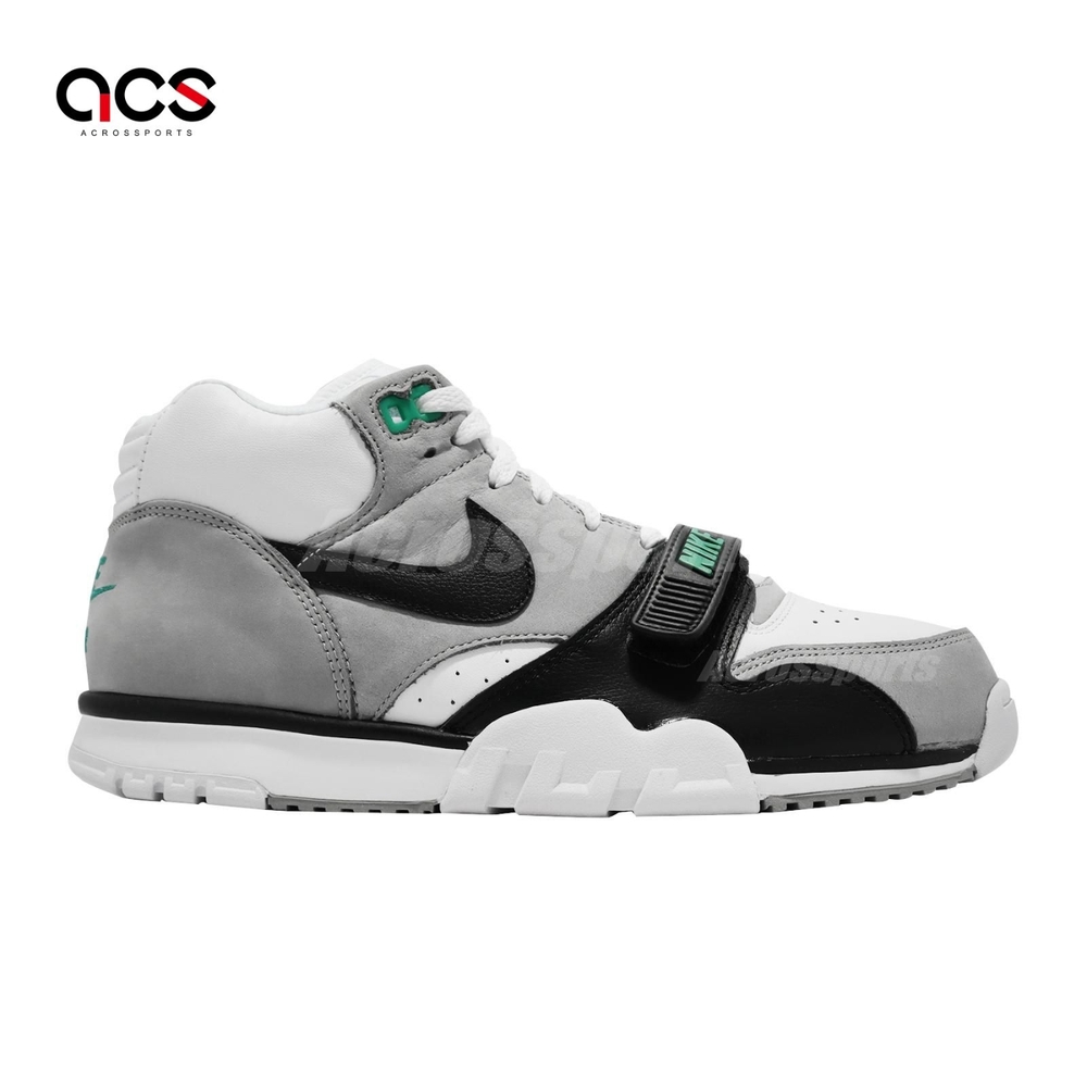 Nike 休閒鞋Air Trainer 1 男鞋灰黑綠葉綠素Chlorophyll 復刻訓練鞋