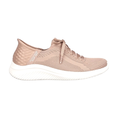 Skechers ULTRA FLEX 3 女鞋 棕粉色 緩震 舒適 襪套 針織鞋面 彈力 休閒鞋 149710TAN