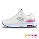 【LOTTO 義大利】女 SPEEDRIDE 801 防潑水氣墊跑鞋(白/藍-LT4AWR5279) product thumbnail 1