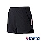 K-SWISS Woven Shorts 3運動短褲-女-黑/粉紅 product thumbnail 1