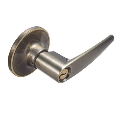 加安牌 青古銅 60mm 內側自動解閂 水平鎖 水平把手鎖 房間鎖 轉扭式 管型板手鎖 門鎖