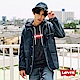 Levis 男款 復古工程師牛仔外套 Fleece機能保暖 中長版 product thumbnail 1