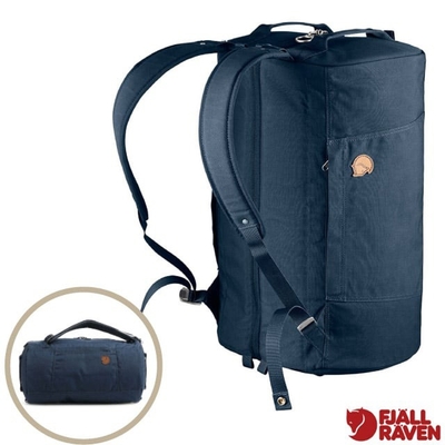 Fjallraven 北極狐 Splitpack 35L 多功能可背可提旅行背包.圓筒旅行袋.行李袋_24244-560 海軍藍