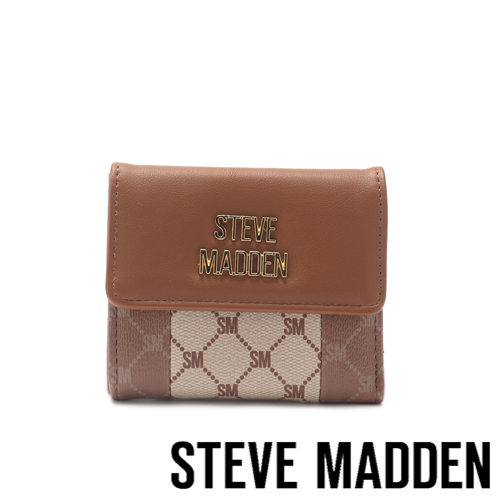 STEVE MADDEN-BALICEE 老花信封短夾-棕色