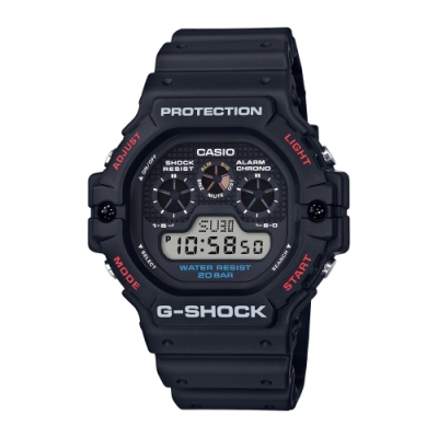 CASIO卡西歐 G-SHOCK 經典系列 DW-5900-1_46.8mm