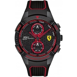 Ferrari 法拉利潮流趨勢橡膠時尚腕錶/0830634