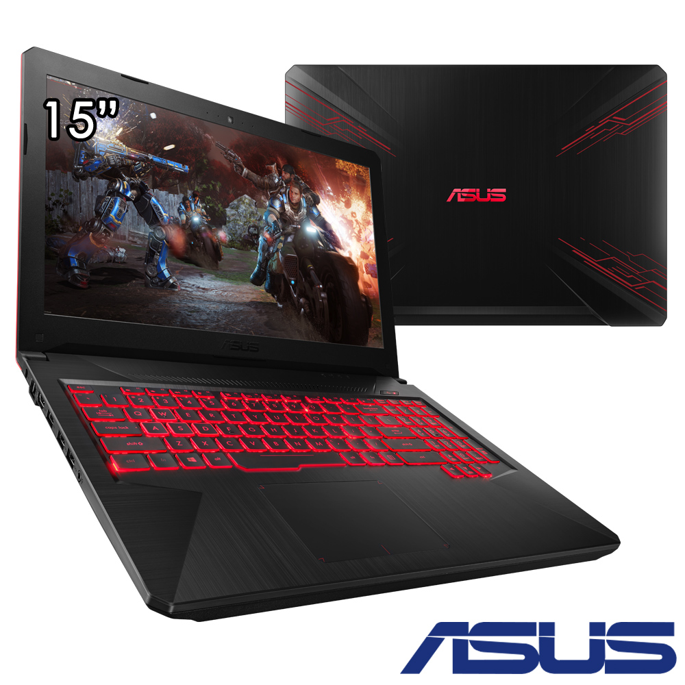 ASUS FX504GE 15吋筆電(i7/12G/1T+128/GTX1050Ti/特仕效能筆電