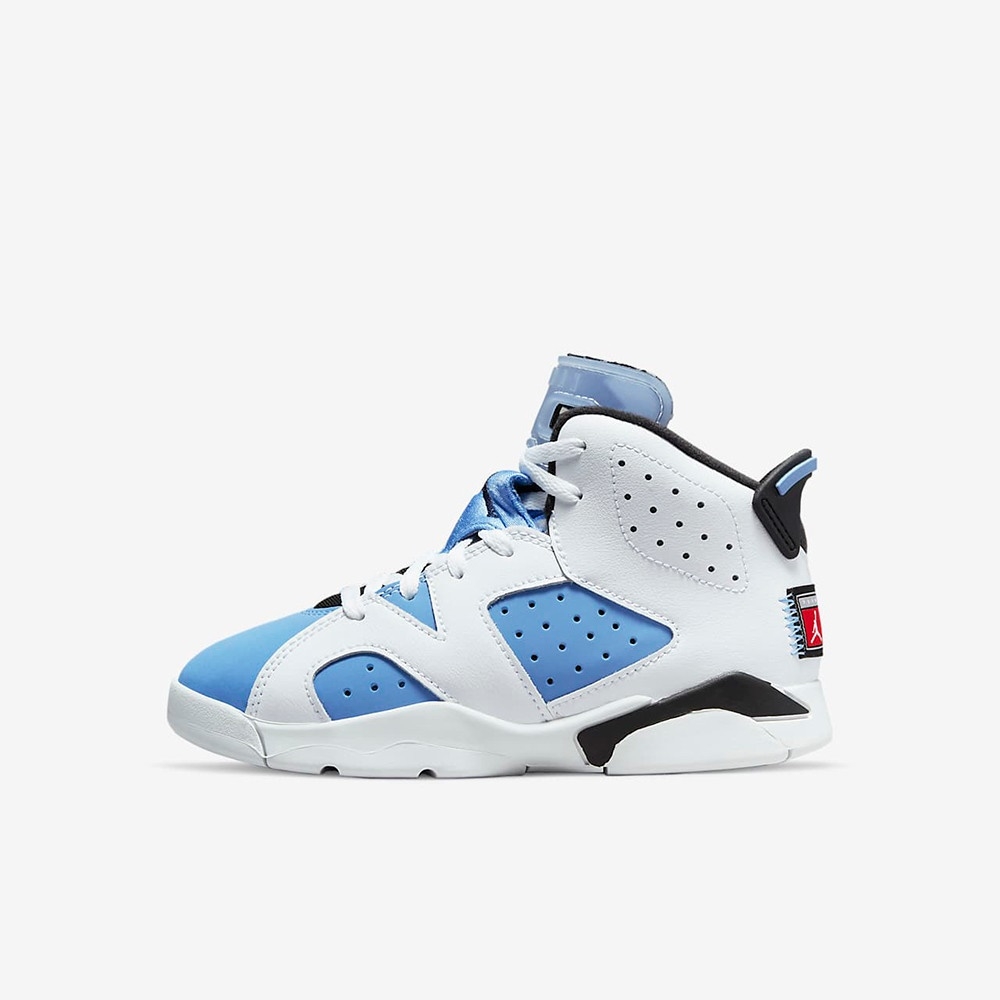 NIKE JORDAN 6 RETRO (PS) 中大童籃球鞋- 白藍-DV3605410 | NIKE