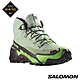 官方直營 Salomon 男 CROSS HIKE 2 Goretex 中筒登山鞋 野跑鞋 灰綠/壁虎綠/巧褐 product thumbnail 2