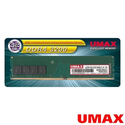 UMAX DDR4 3200 32GB 2048X8 桌上型記憶體