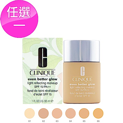 CLINIQUE倩碧 勻淨柔光粉底液(SPF15/PA++)30ml