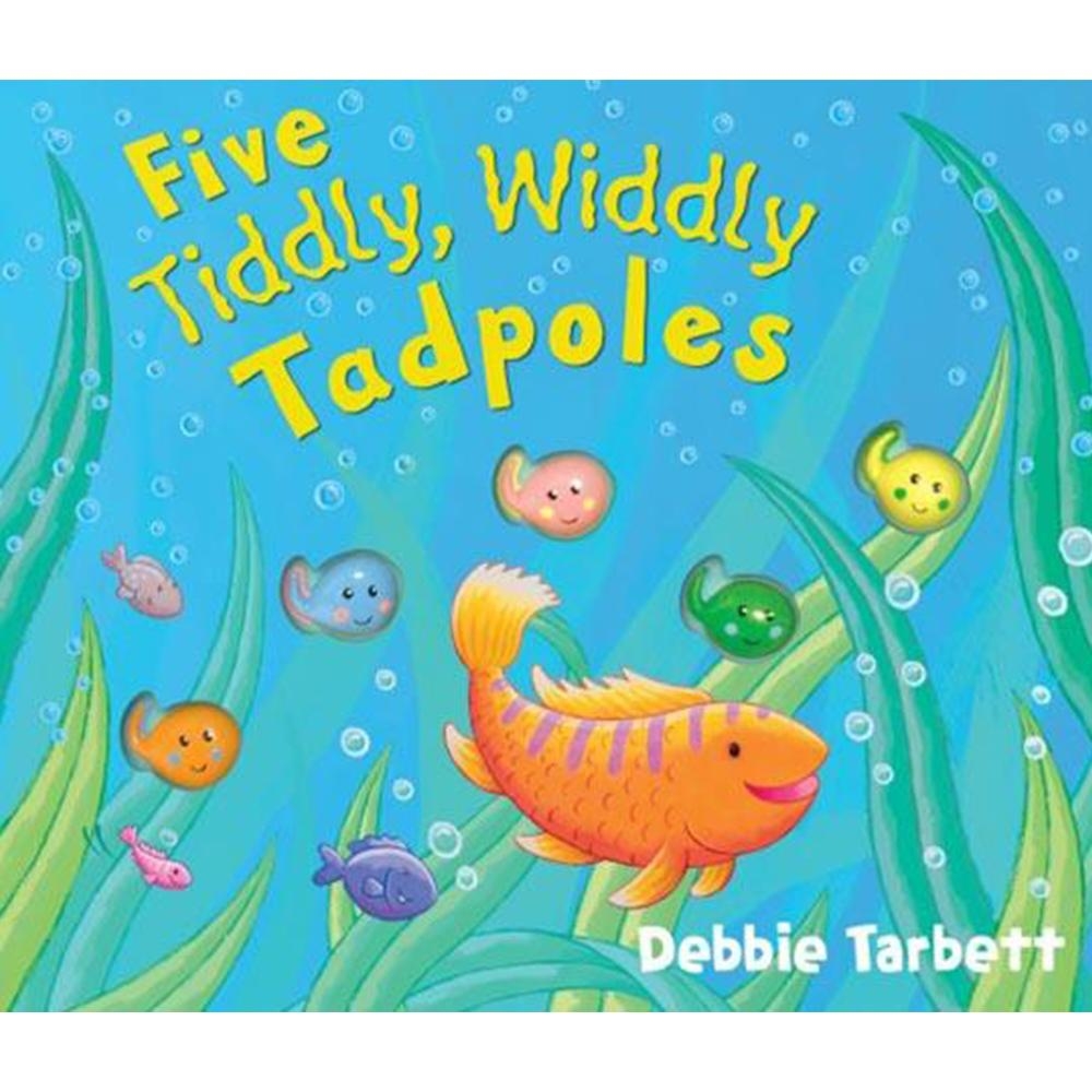 Five Tiddly,Widdly Tadpoles 五隻小蝌蚪探險記精裝硬頁書 | 拾書所