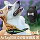 【DOG狗東西】寵物貓狗AirTag扣掛式防走丟定位追蹤矽膠保護套 黑 product thumbnail 1